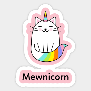 Cat Unicorn design Sticker